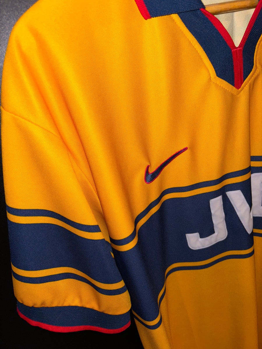 ARSENAL BERGKAMP 1997-1998 ORIGINAL JERSEY Size L