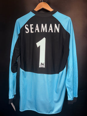 ARSENAL SEAMAN 1999-2000 ORIGINAL GOALKEEPER JERSEY Size L