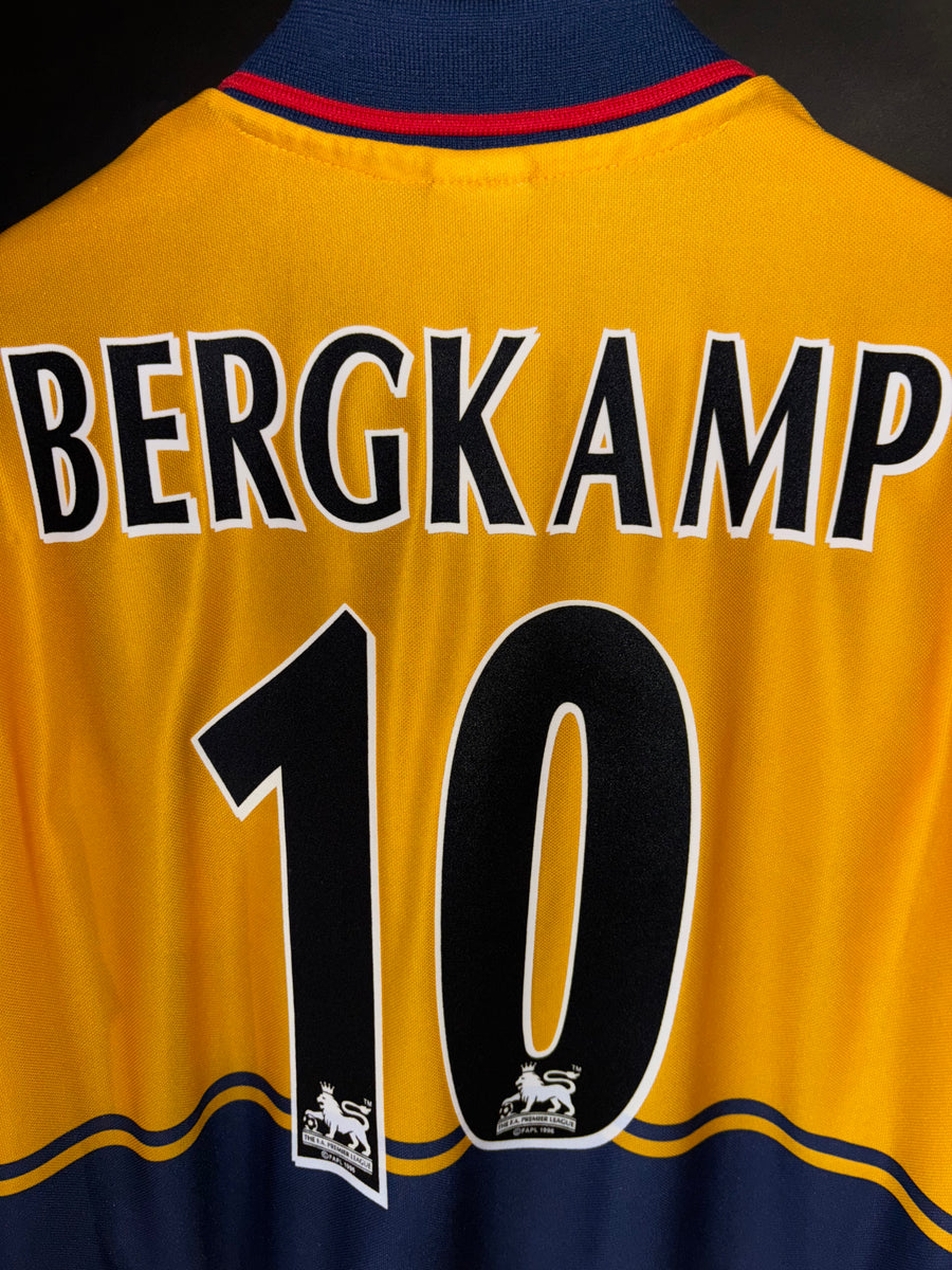 ARSENAL BERGKAMP 1997-1998 ORIGINAL JERSEY Size L