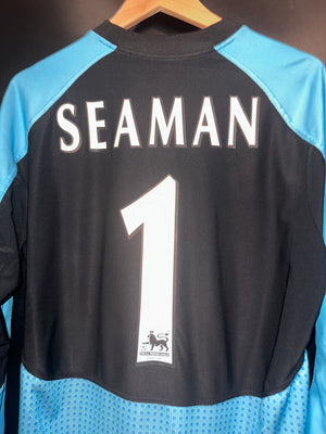 ARSENAL SEAMAN 1999-2000 ORIGINAL GOALKEEPER JERSEY Size L