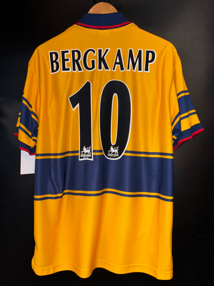 ARSENAL BERGKAMP 1997-1998 ORIGINAL JERSEY Size L
