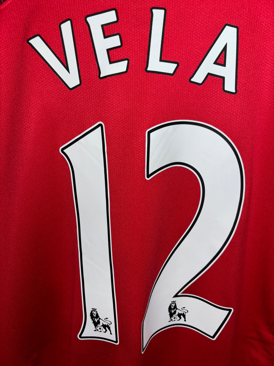 ARSENAL VELA 2010-2011 ORIGINAL JERSEY Size L