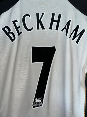 MANCHESTER UNITED BECKHAM 100TH ANNIVERSARY ORIGINAL JERSEY Size XL