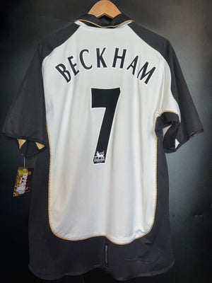 MANCHESTER UNITED BECKHAM 100TH ANNIVERSARY ORIGINAL JERSEY Size XL