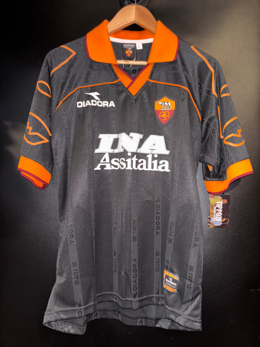 ROMA DELVECCHIO 1999-2000 ORIGINAL AWAY JERSEY Size M