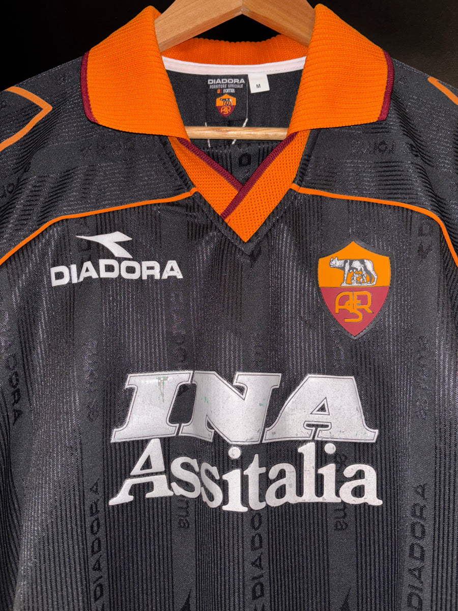 ROMA DELVECCHIO 1999-2000 ORIGINAL AWAY JERSEY Size M