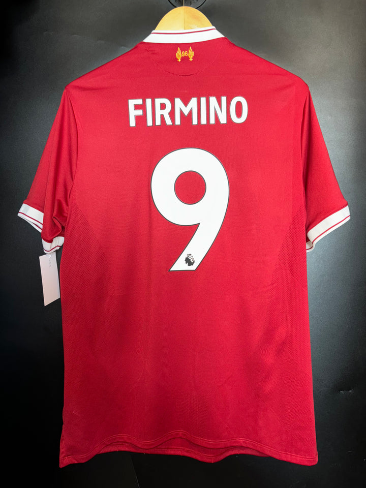 LIVERPOOL FIRMINO 2017-2018 ORIGINAL JERSEY Size L