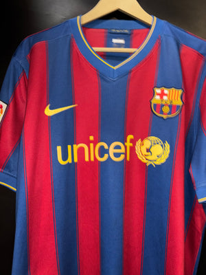 BARCELONA MESSI 2009-2010 ORIGINAL JERSEY Size XL