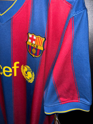 BARCELONA MESSI 2009-2010 ORIGINAL JERSEY Size XL