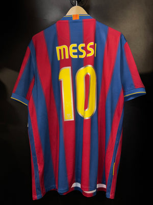 BARCELONA MESSI 2009-2010 ORIGINAL JERSEY Size XL