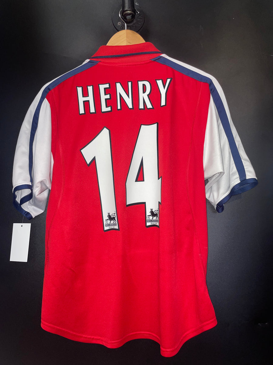 ARSENAL HENRY 2000-2001 ORIGINAL JERSEY Size S