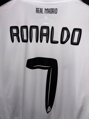 REAL MADRID RONALDO 2010-2011 ORIGINAL JERSEY Size L