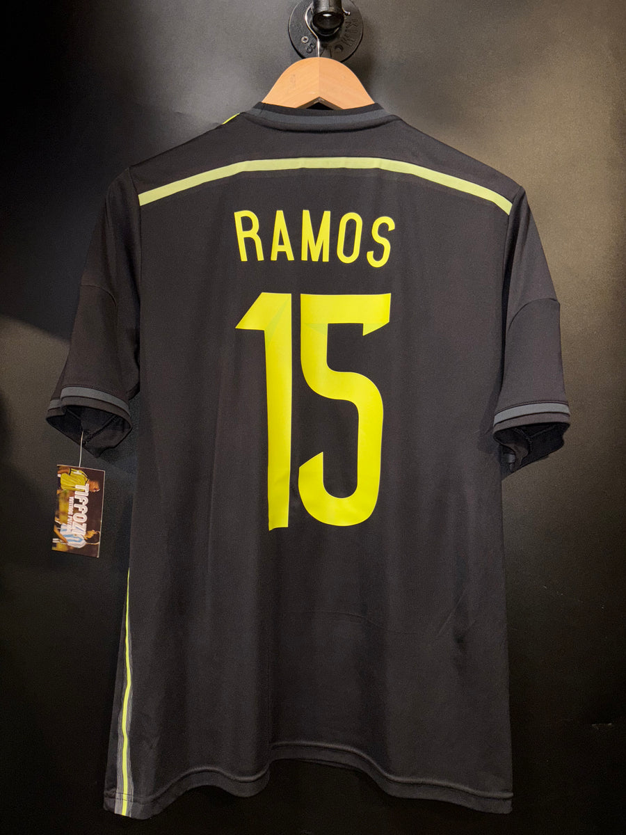 SPAIN RAMOS 2014-2015 ORIGINAL AWAY JERSEY Size M