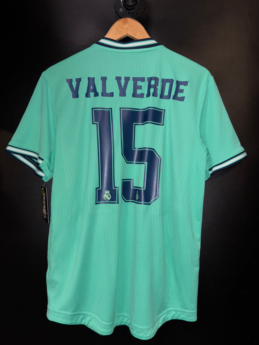 REAL MADRID VALVERDE 2019-2020 ORIGINAL PLAYER JERSEY Size M