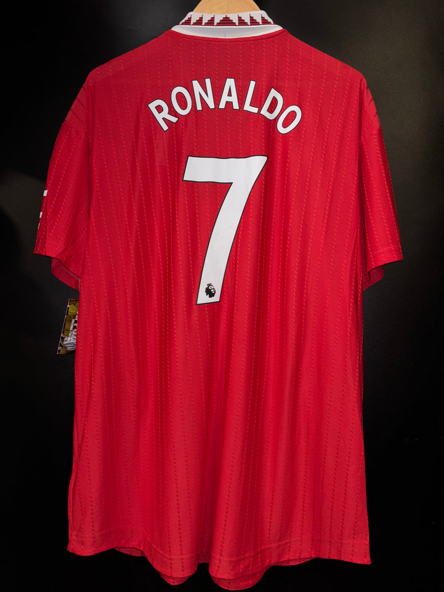 MANCHESTER UNITED RONALDO 2022-2023 ORIGINAL JERSEY Size 2XL