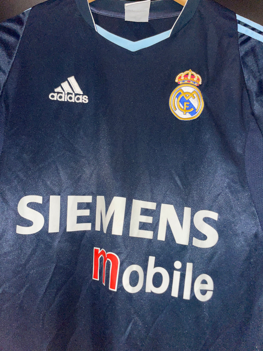 REAL MADRID ZIDANE 2003-2004 ORIGINAL JERSEY Size S