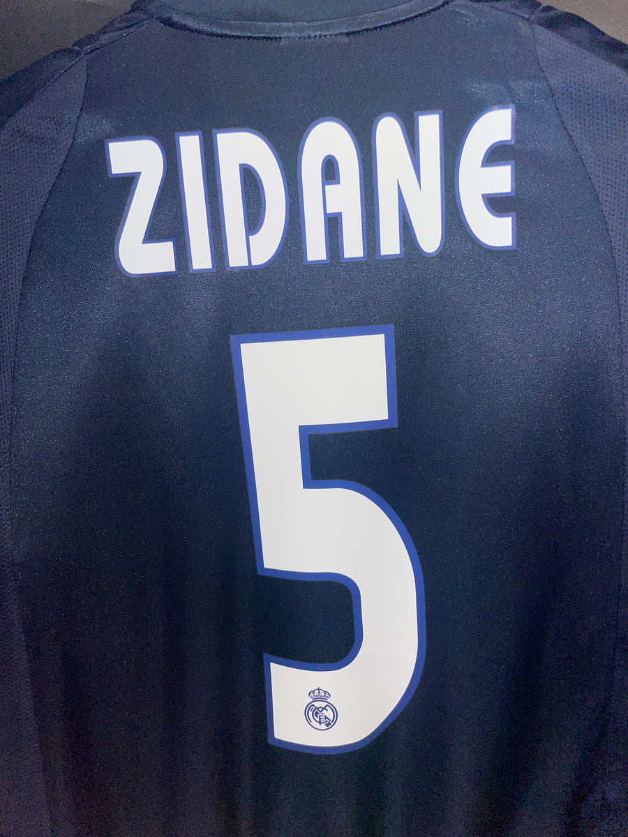 REAL MADRID ZIDANE 2003-2004 ORIGINAL JERSEY Size S