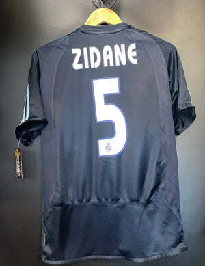 REAL MADRID ZIDANE 2003-2004 ORIGINAL JERSEY Size S