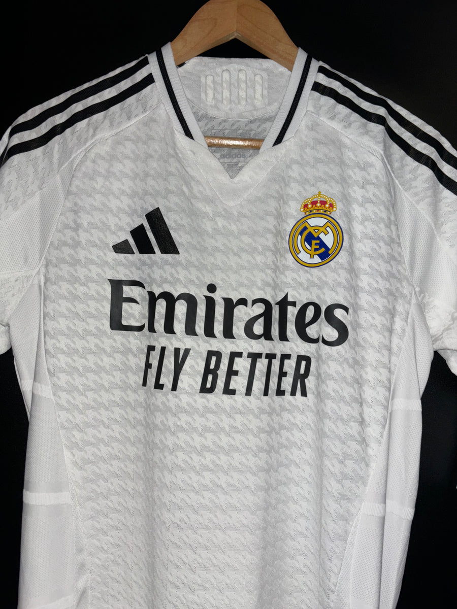 REAL MADRID VINI JR 2024-2025 ORIGINAL PLAYER JERSEY Size S