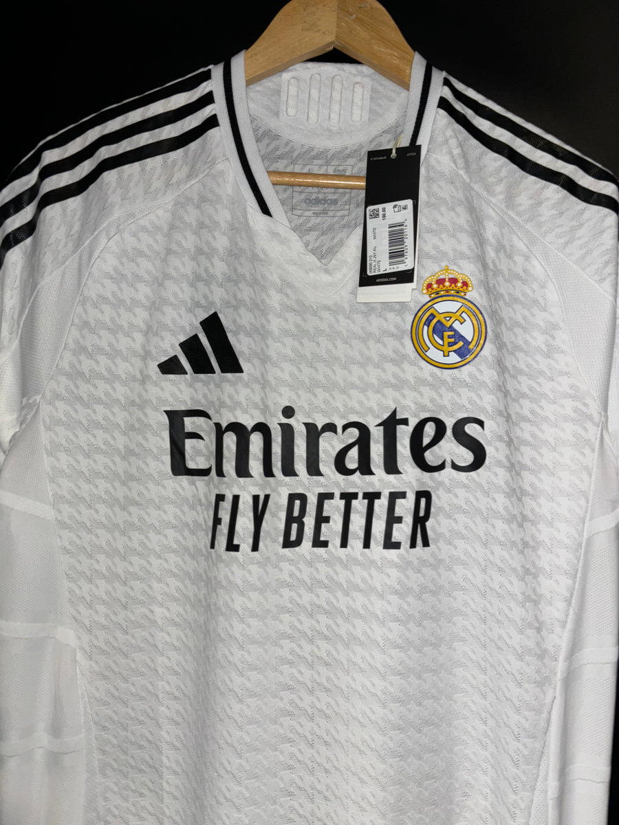 REAL MADRID VINI JR 2024-2025 ORIGINAL PLAYER JERSEY Size L