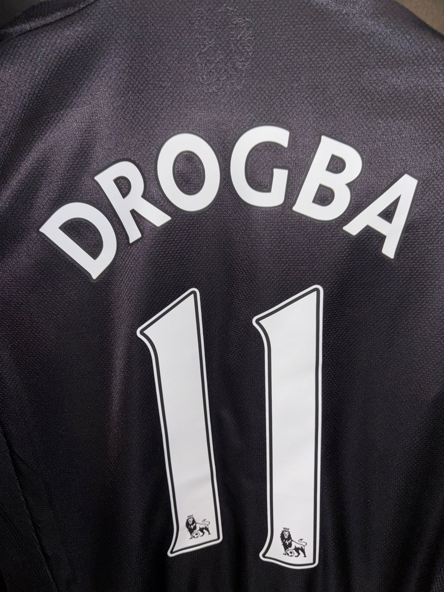 CHELSEA DROGBA 2008-2009 ORIGINAL AWAY JERSEY SIZE M