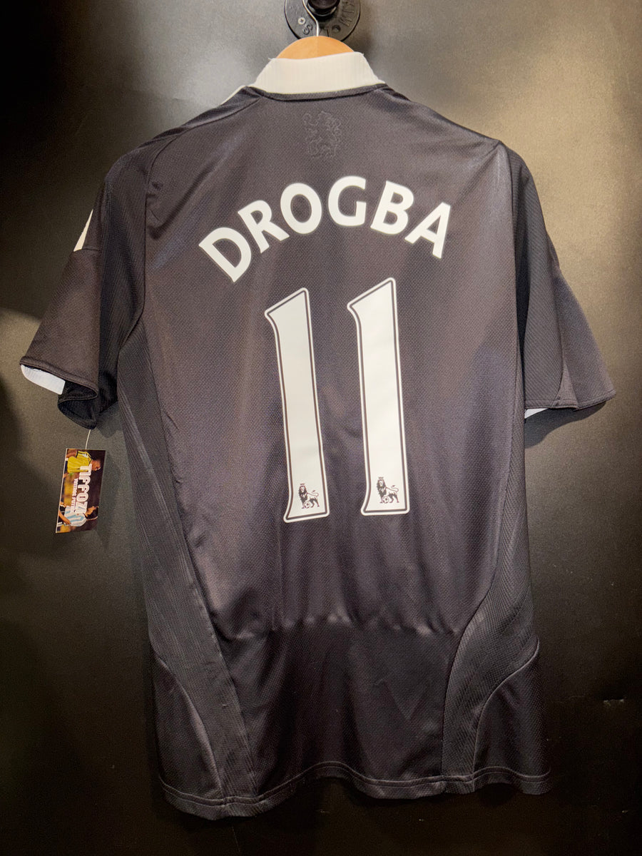 CHELSEA DROGBA 2008-2009 ORIGINAL AWAY JERSEY SIZE M