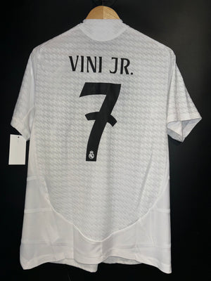 REAL MADRID VINI JR 2024-2025 ORIGINAL PLAYER JERSEY Size L