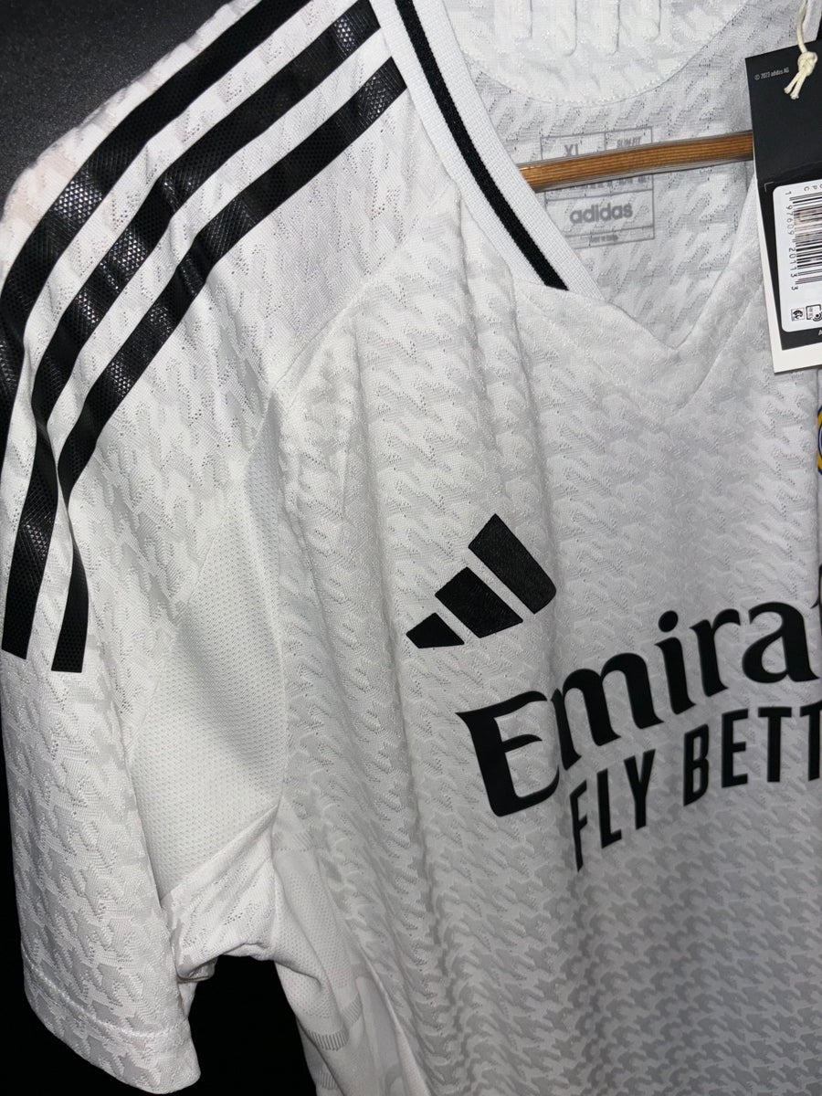 REAL MADRID VINI JR 2024-2025 ORIGINAL PLAYER JERSEY Size XL