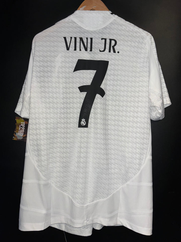 REAL MADRID VINI JR 2024-2025 ORIGINAL PLAYER JERSEY Size XL