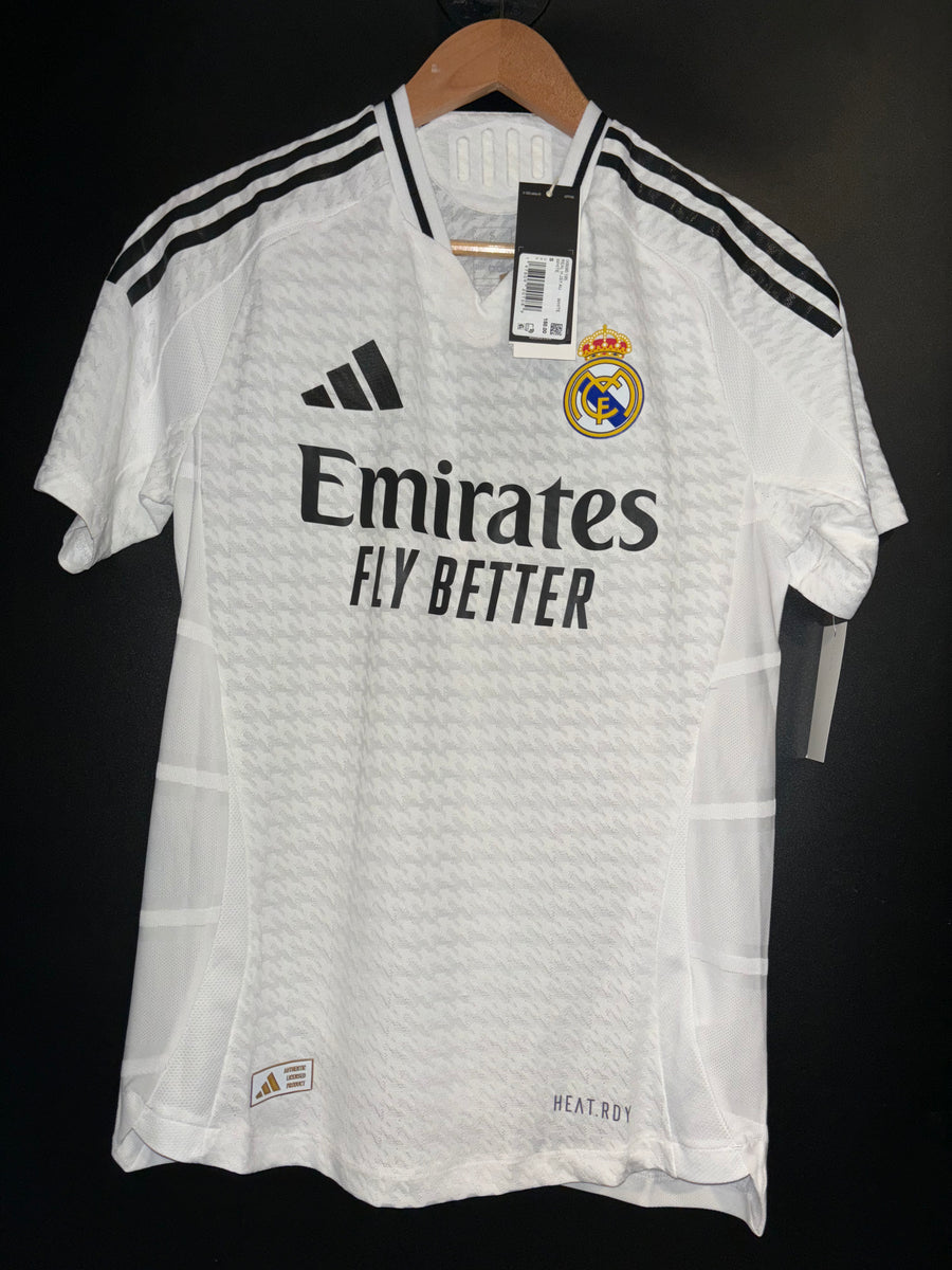 REAL MADRID VALVERDE 2024-2025 ORIGINAL PLAYER JERSEY Size S