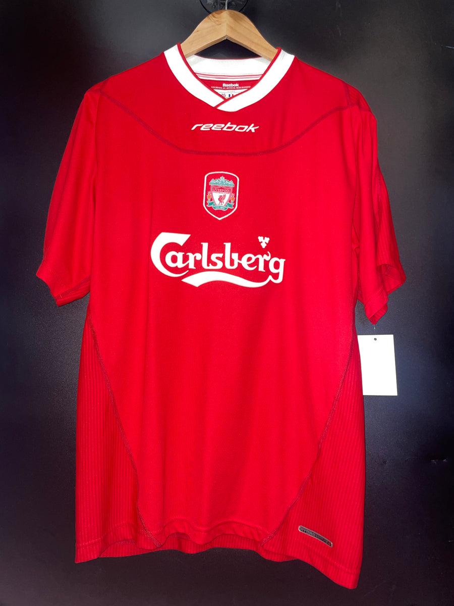 LIVERPOOL GERRARD 2001-2002 ORIGINAL JERSEY Size 2XL