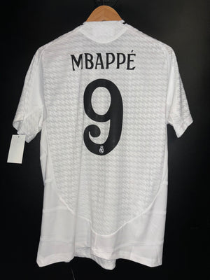 REAL MADRID MBAPPE 2024-2025 ORIGINAL PLAYER JERSEY Size L