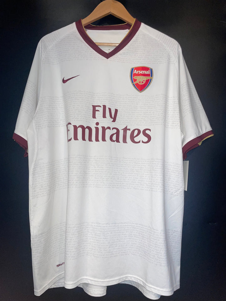 ARSENAL 2007-2008  ORIGINAL JERSEY Size 2XL