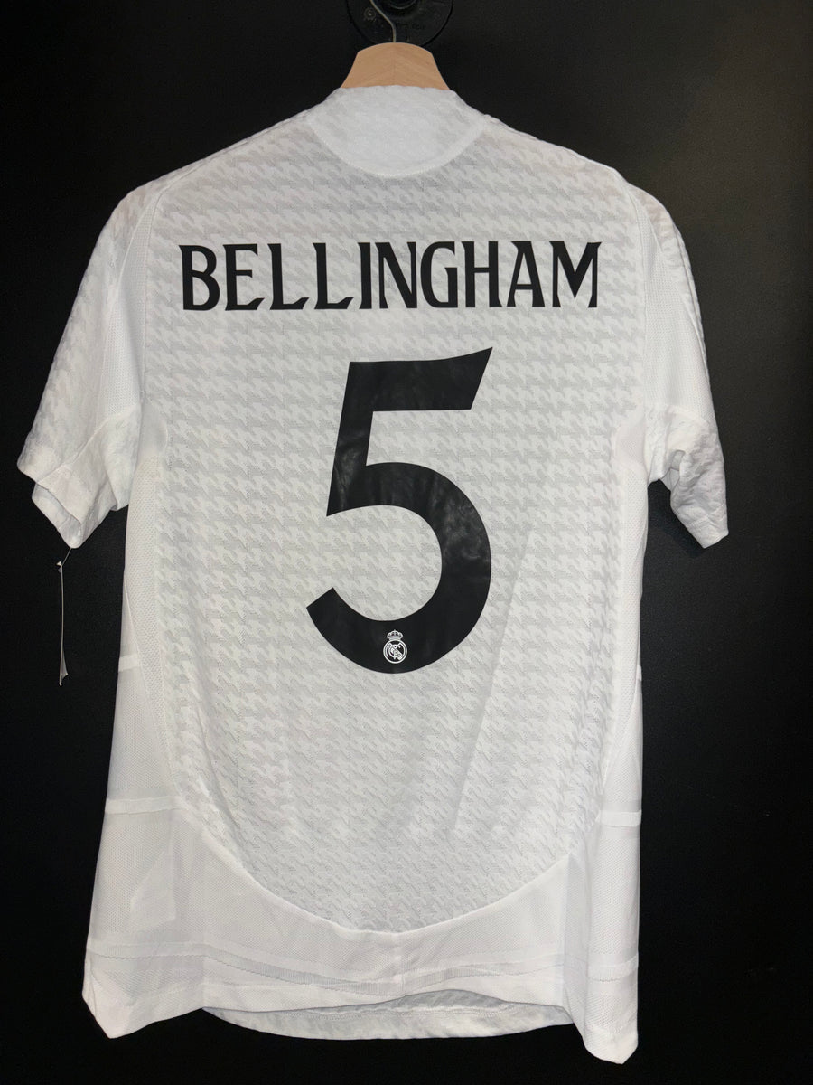 REAL MADRID BELLINGHAM 2024-2025 ORIGINAL PLAYER JERSEY Size S