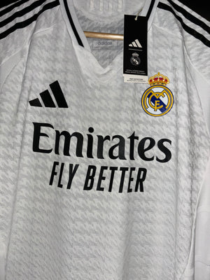 REAL MADRID BELLINGHAM 2024-2025 ORIGINAL PLAYER JERSEY Size L