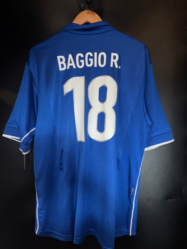 ITALY BAGGIO 1998-1999 ORIGINAL JERSEY Size XL