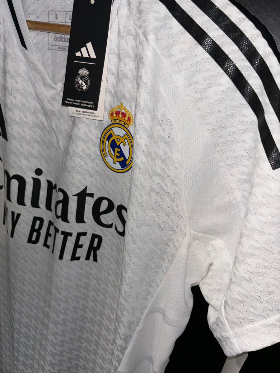 REAL MADRID BELLINGHAM 2024-2025 ORIGINAL PLAYER JERSEY Size L