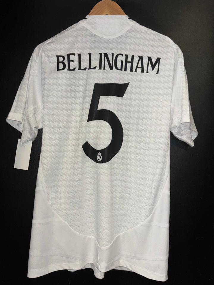 REAL MADRID BELLINGHAM 2024-2025 ORIGINAL PLAYER JERSEY Size L