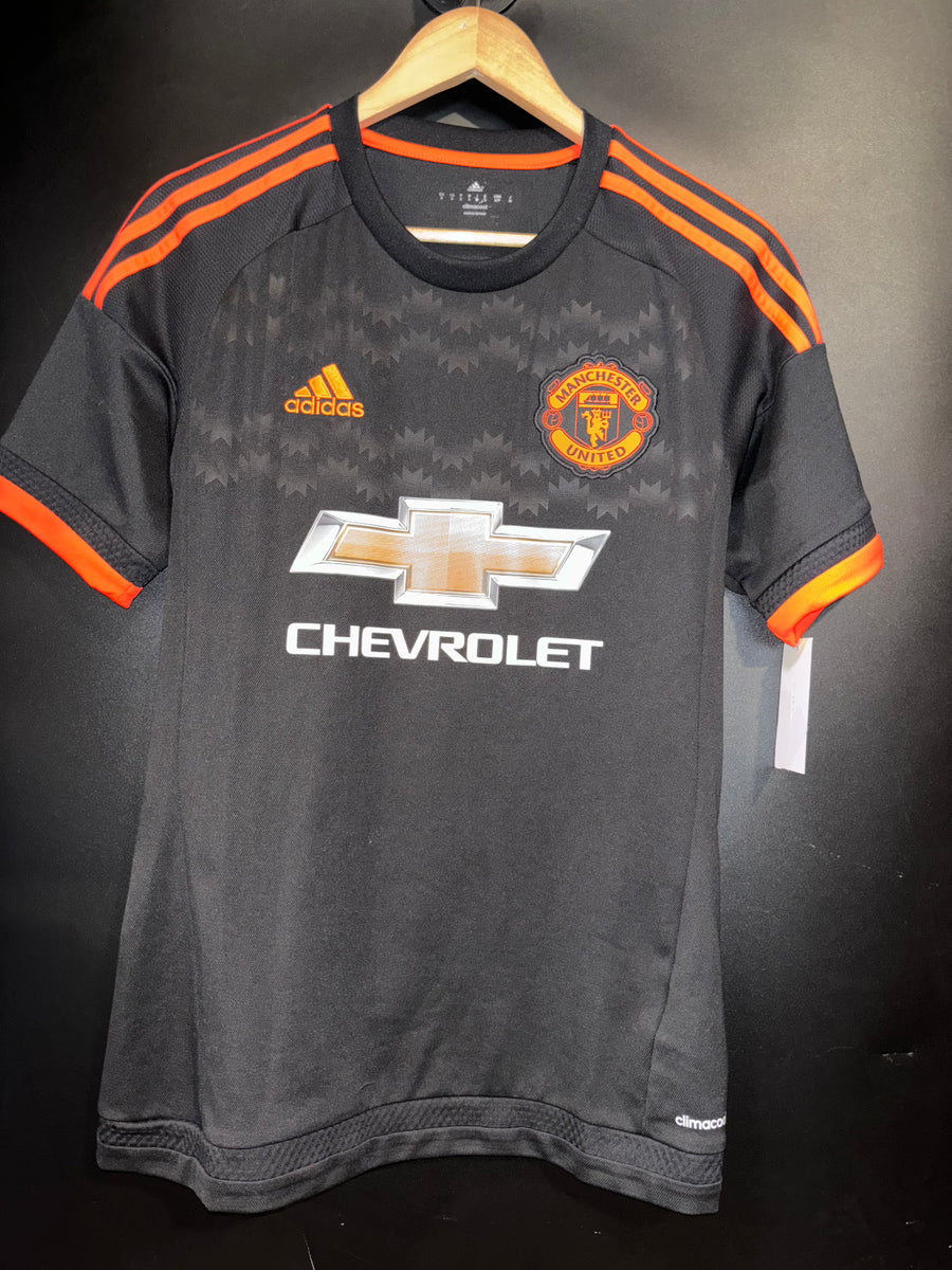 MANCHESTER UNITED ROONEY 2015-2016 ORIGINAL AWAY JERSEY Size S