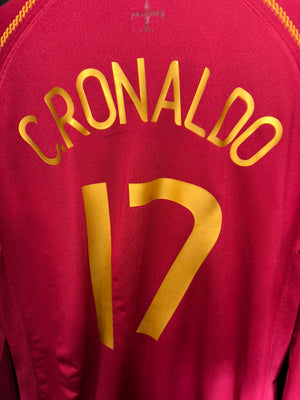 PORTUGAL RONALDO 2006-2007 ORIGINAL JERSEY Size M