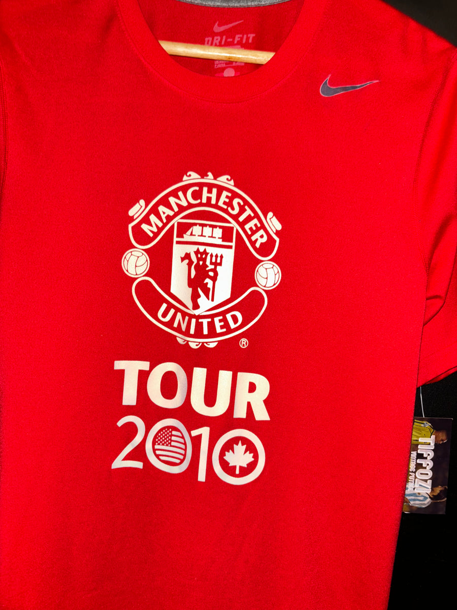 MANCHESTER UNITED TOUR 2010-2011 ORIGINAL SHIRT Size S