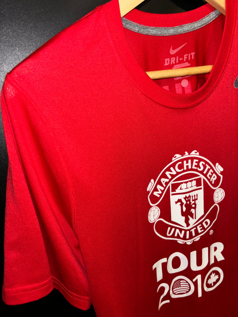 MANCHESTER UNITED TOUR 2010-2011 ORIGINAL SHIRT Size S