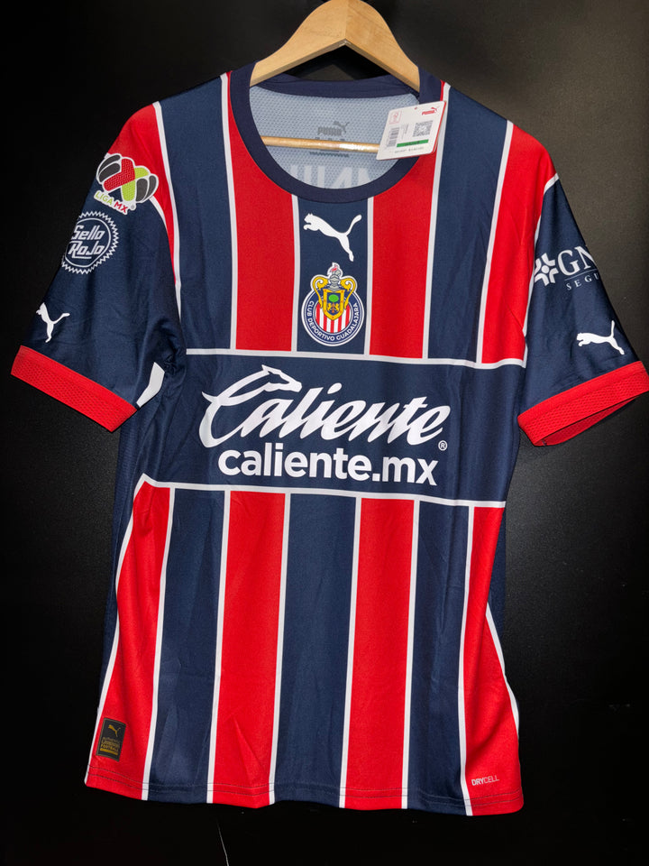 CHIVAS DE GUADALAJARA 2023-2024 ORIGINAL AWAY PLAYER JERSEY Size L