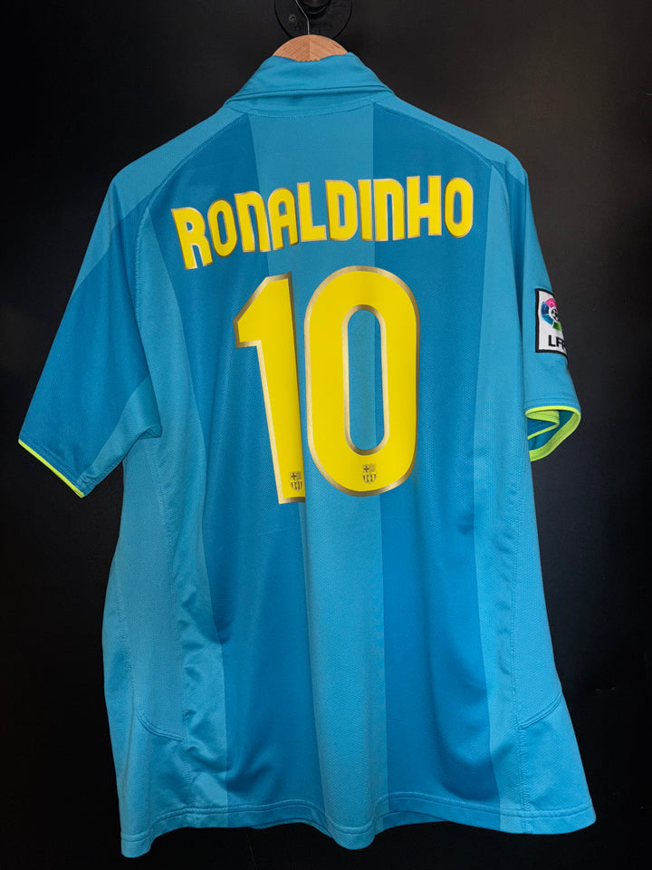 BARCELONA RONALDINHO 2007-2008 ORIGINAL JERSEY Size XL