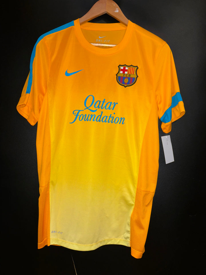 BARCELONA 2011-2012 ORIGINAL TRAINING JERSEY Size M