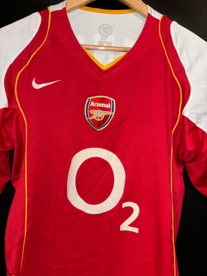 ARSENAL HENRY 2004-2005 ORIGINAL JERSEY Size M