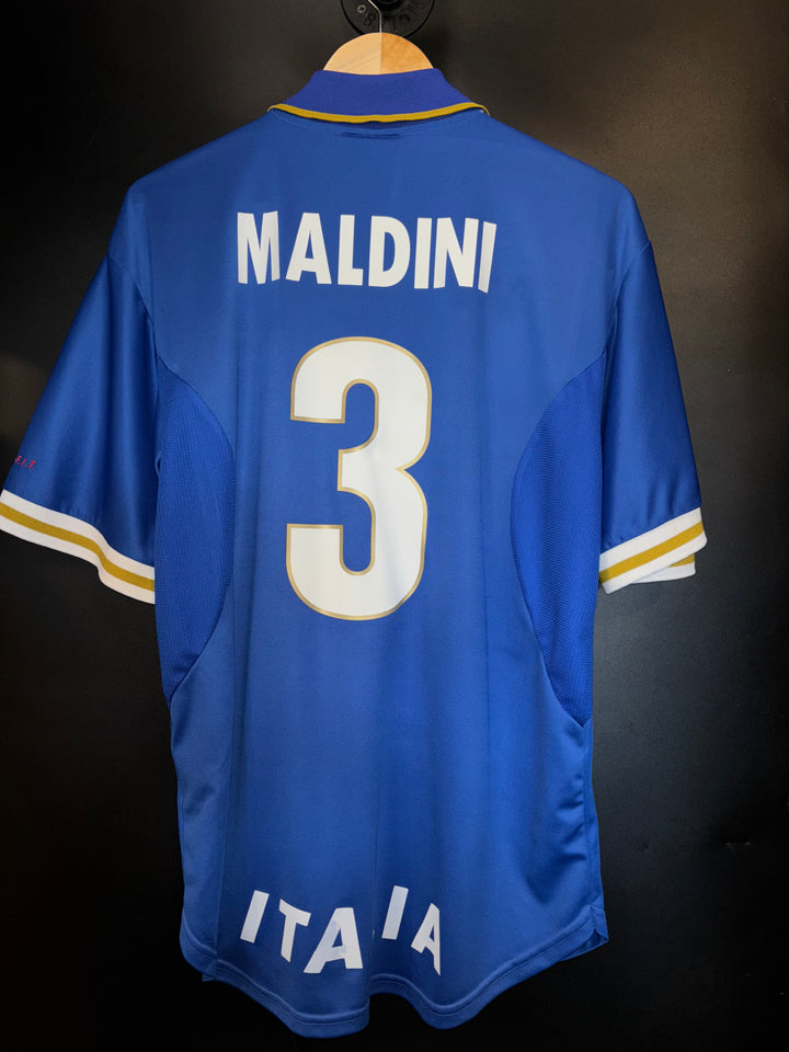 ITALY MALDINI 1995-1996 ORIGINAL JERSEY Size XL