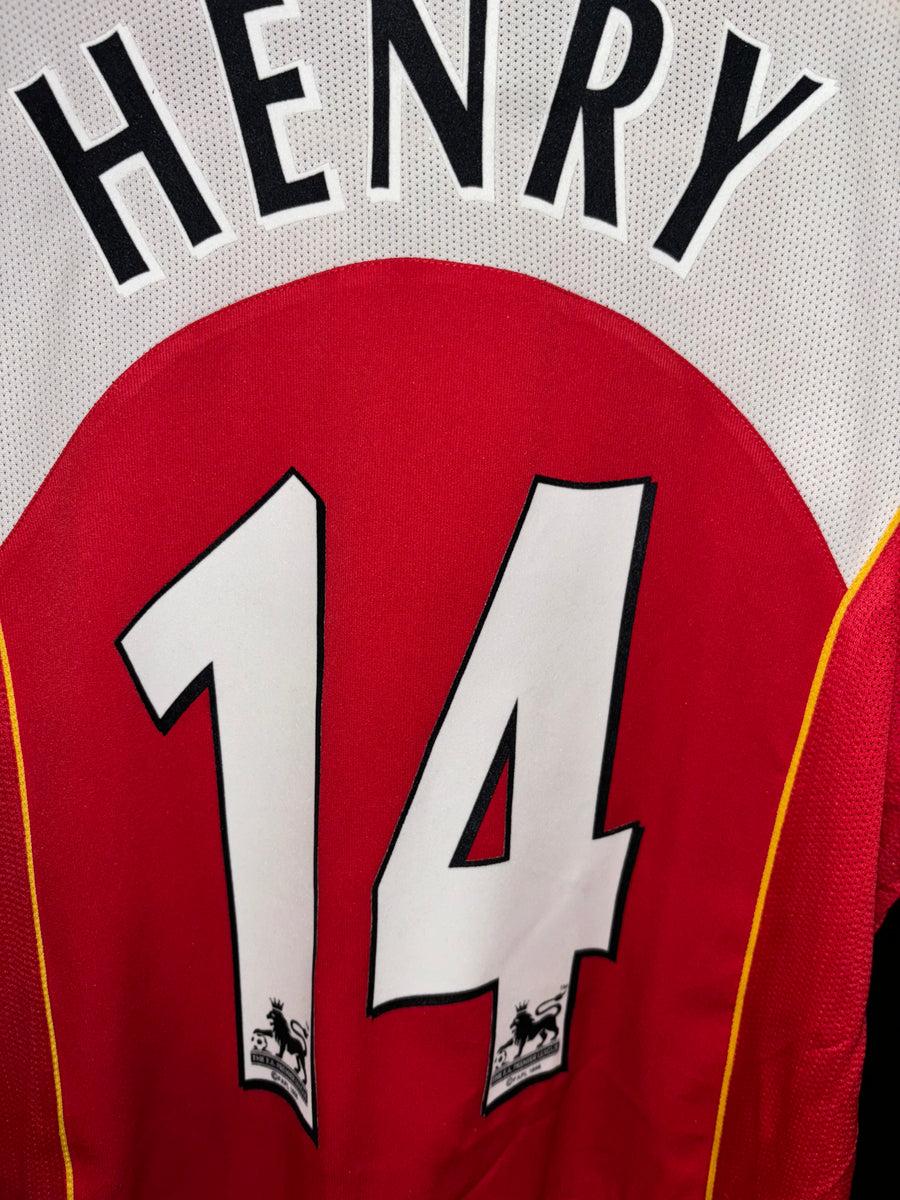 ARSENAL HENRY 2004-2005 ORIGINAL JERSEY Size M