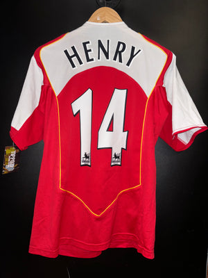 ARSENAL HENRY 2004-2005 ORIGINAL JERSEY Size M