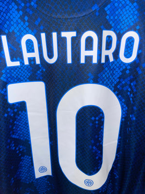 INTER MILAN LAUTARO MARTINEZ 2021-2022 ORIGINAL JERSEY Size M